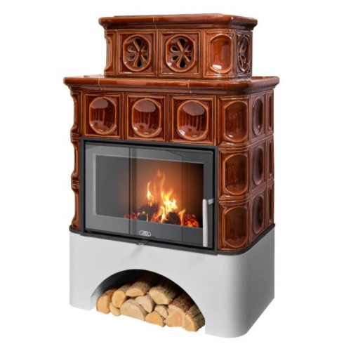 Kachlová kamna ABX Karelie exklusive, Hnědá